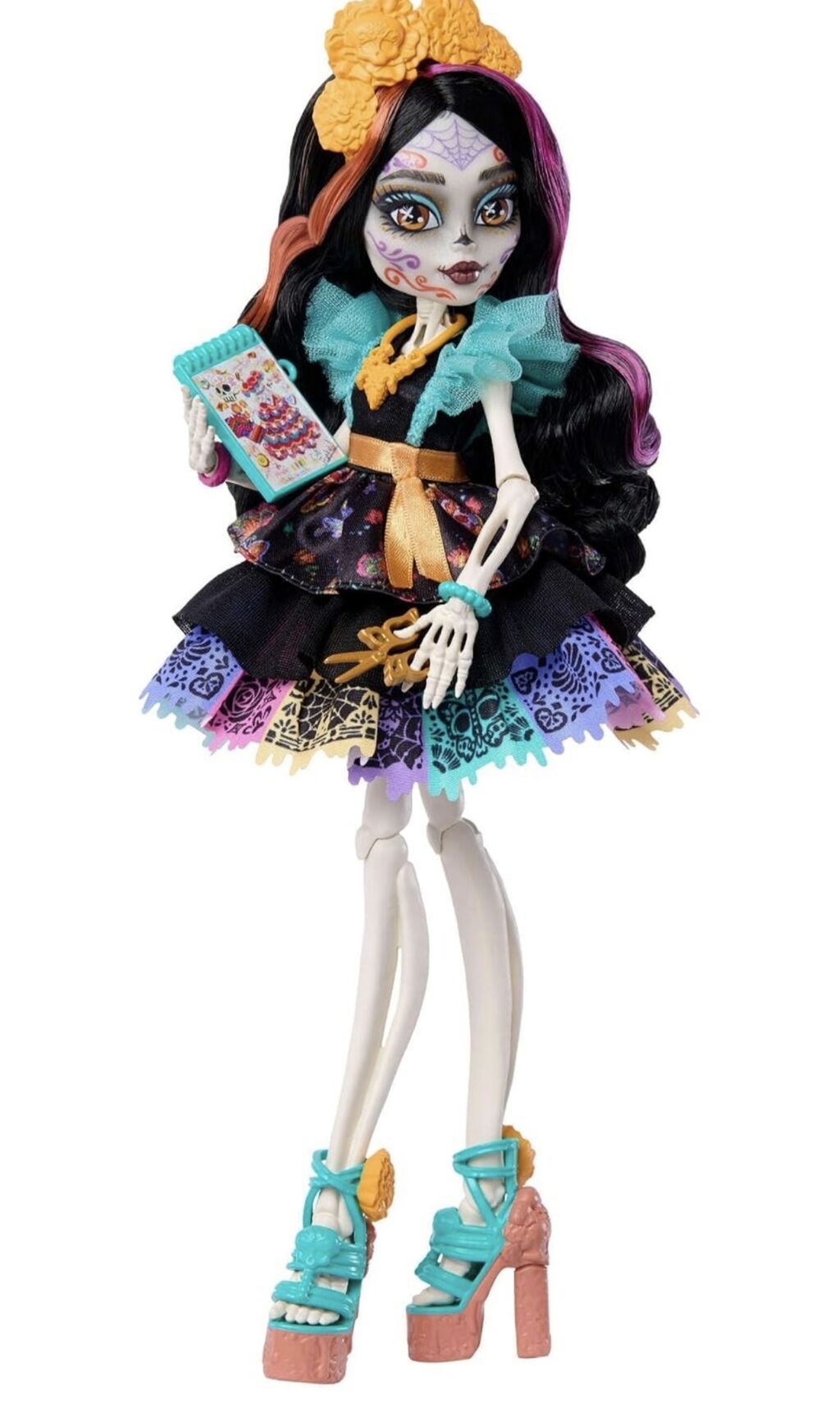 Кукла Монстер Хай (monster high) Скелита Калаверас.Базовая,3: фото 2