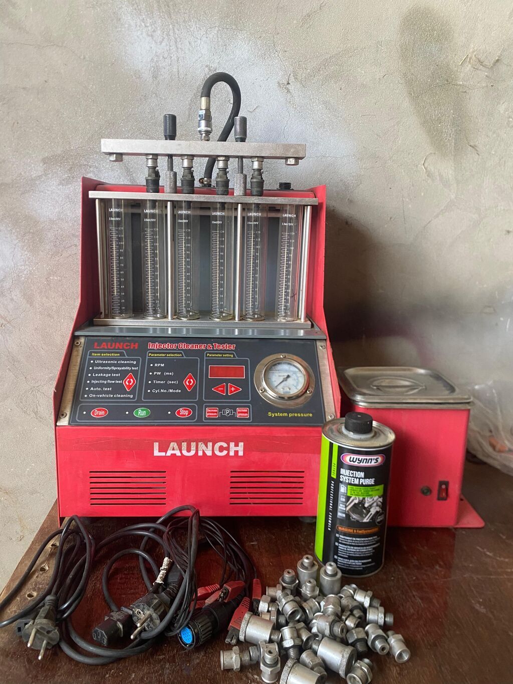 LAUNCH Injector Cleaner & Tester – benzin mühərrikli