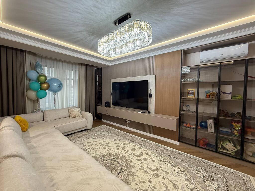 3 комнаты, 122 м², Ак-Кеме Элитка, 11 этаж, Дизайнерский ремонт: фото 8