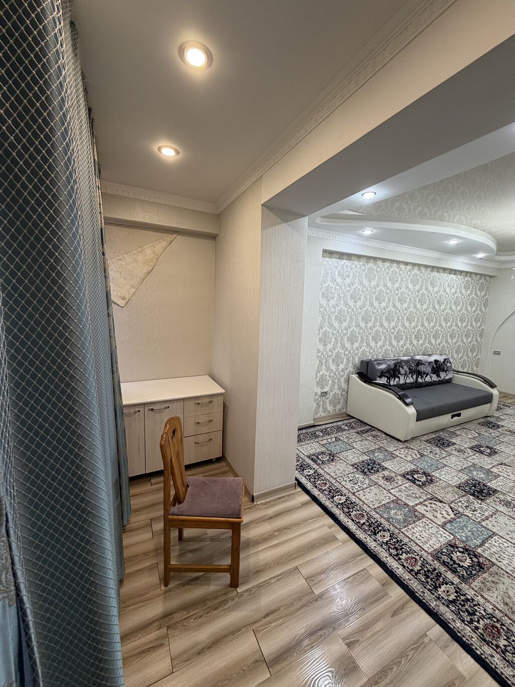 1 комната, 58 м², Джал-29 Индивидуалка, 6 этаж, Косметический ремонт: фото 4