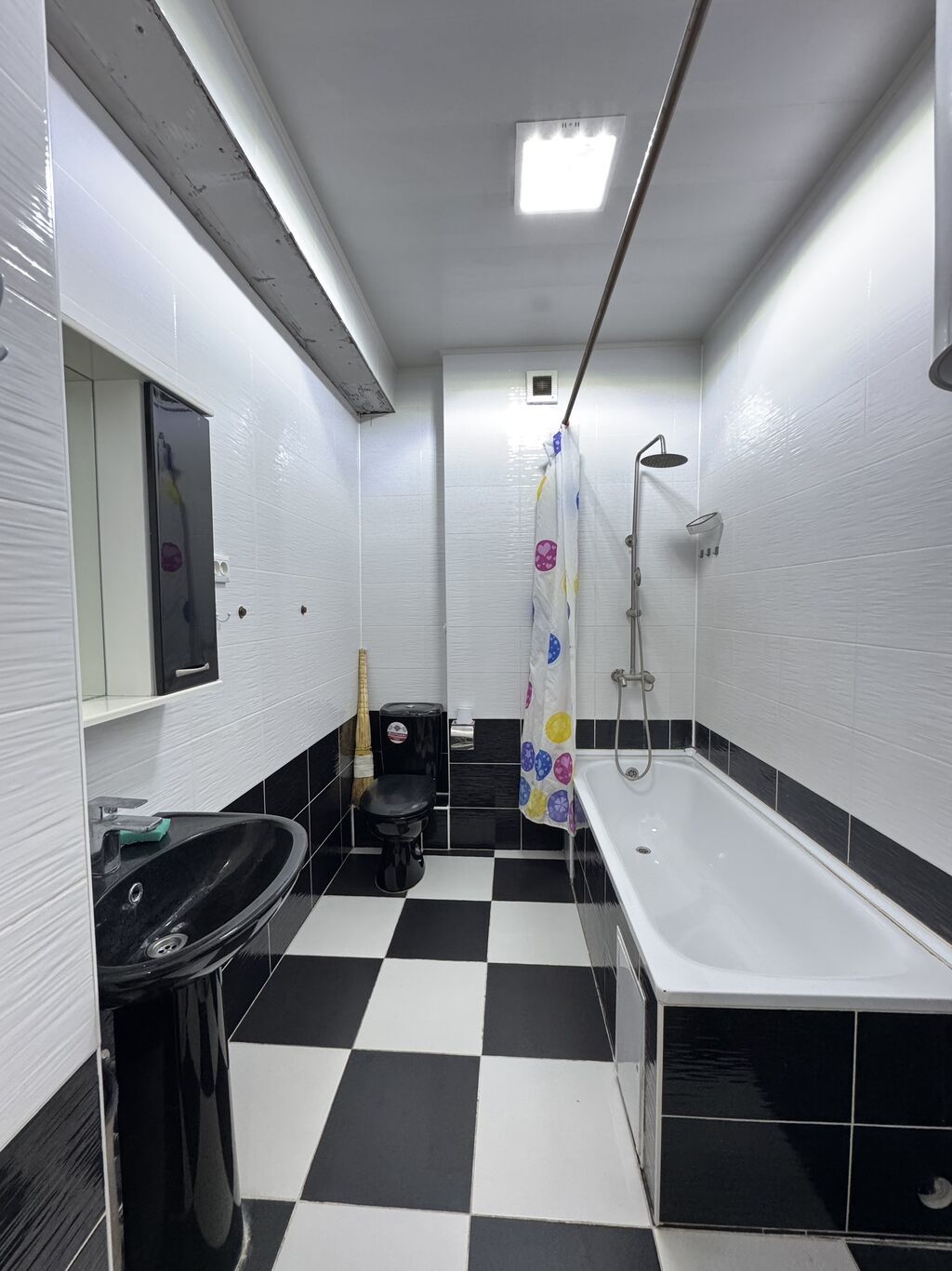 1 комната, 48 м², Тунгуч мкр Элитка, 3 этаж, Косметический ремонт: фото 8