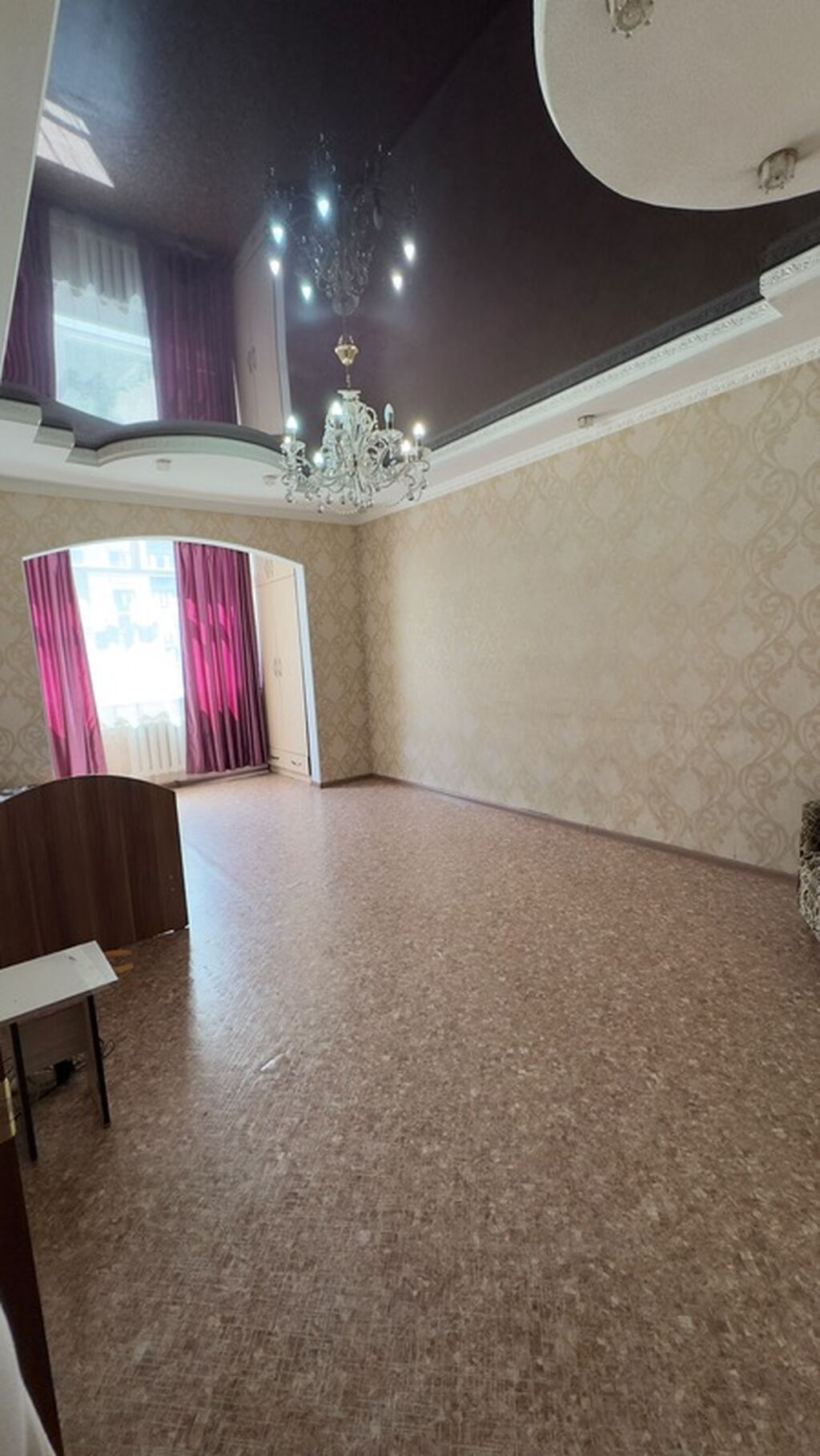 1 комната, 41 м², Кок-Жар мкр 106 серия улучшенная, 4 этаж, Косметический ремонт: фото 2