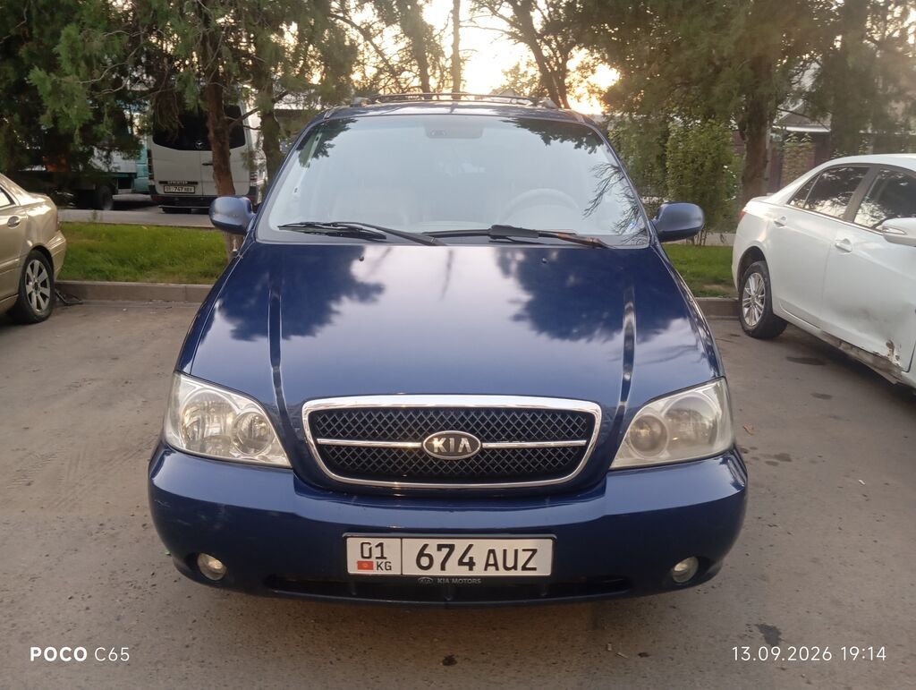Kia Carnival: 2004 г., Автомат, Минивэн: фото 8