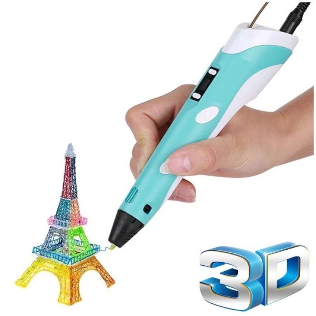 3D-ручка с LCD-дисплеем – создавай объёмное искусство! Полностью: фото 3
