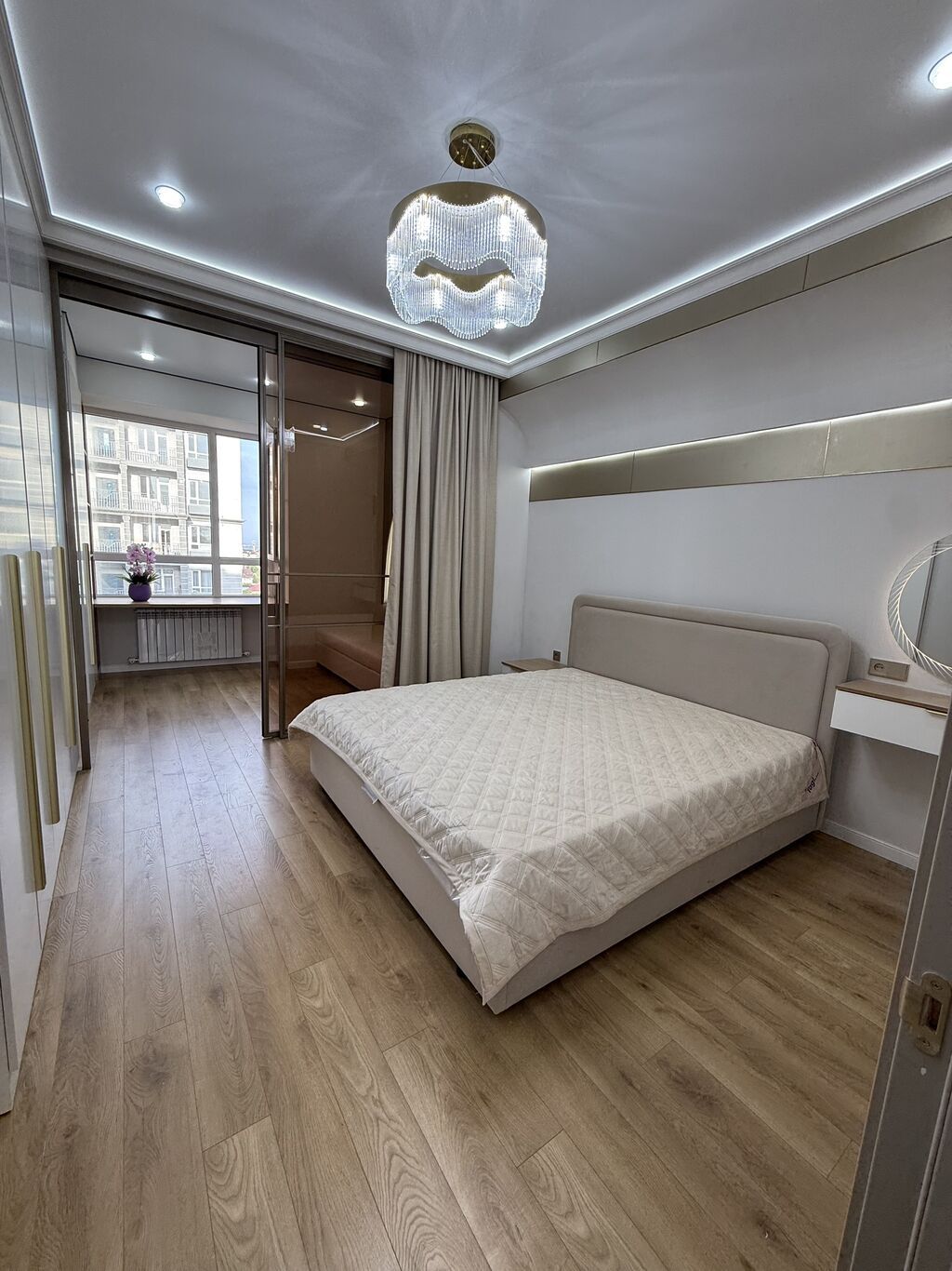 2 комнаты, 71 м², Тунгуч мкр Элитка, 11 этаж, Дизайнерский ремонт: фото 7
