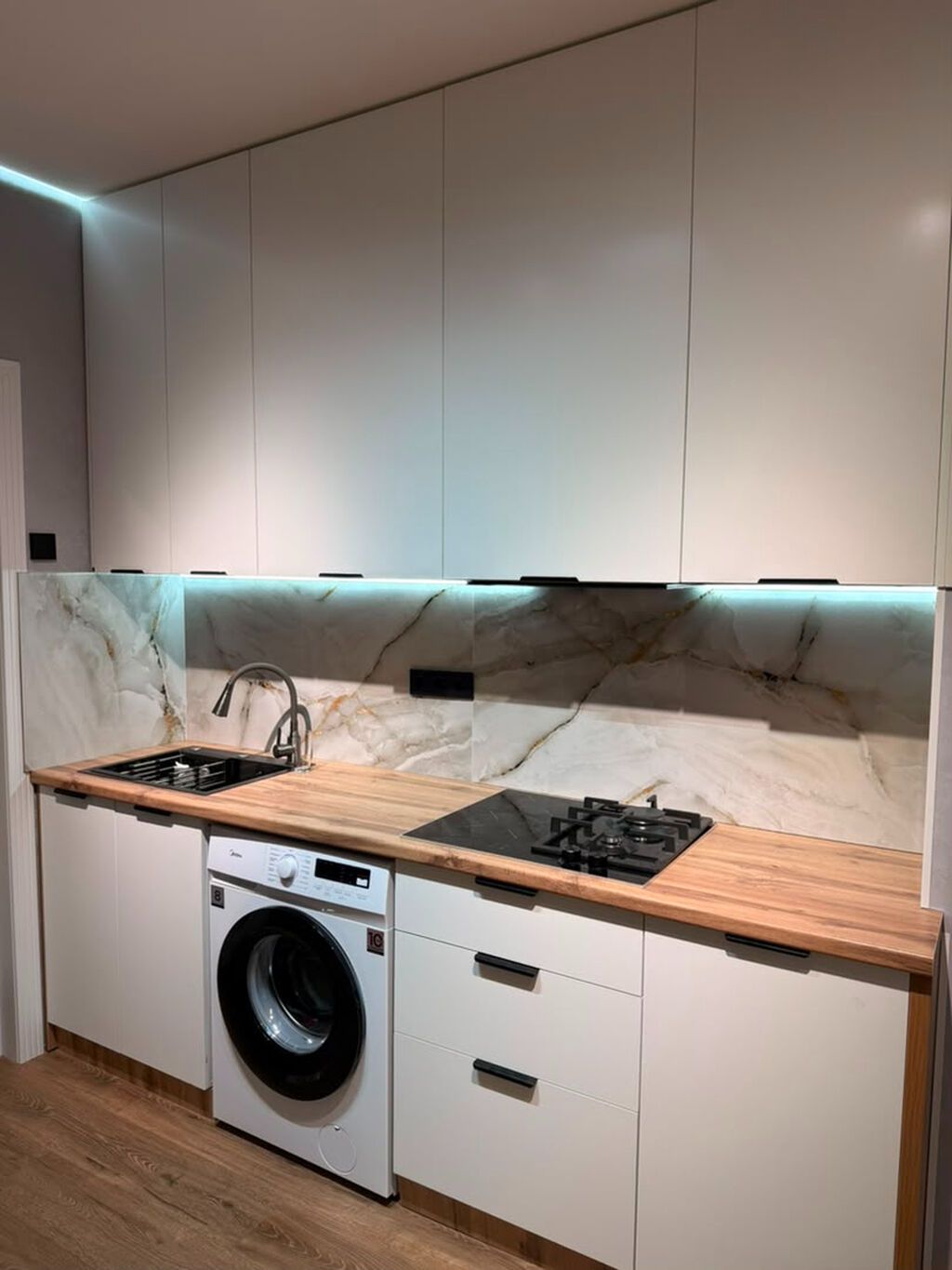 2 комнаты, 62 м², Кок-Жар ж/м Элитка, 9 этаж, Дизайнерский ремонт: фото 8