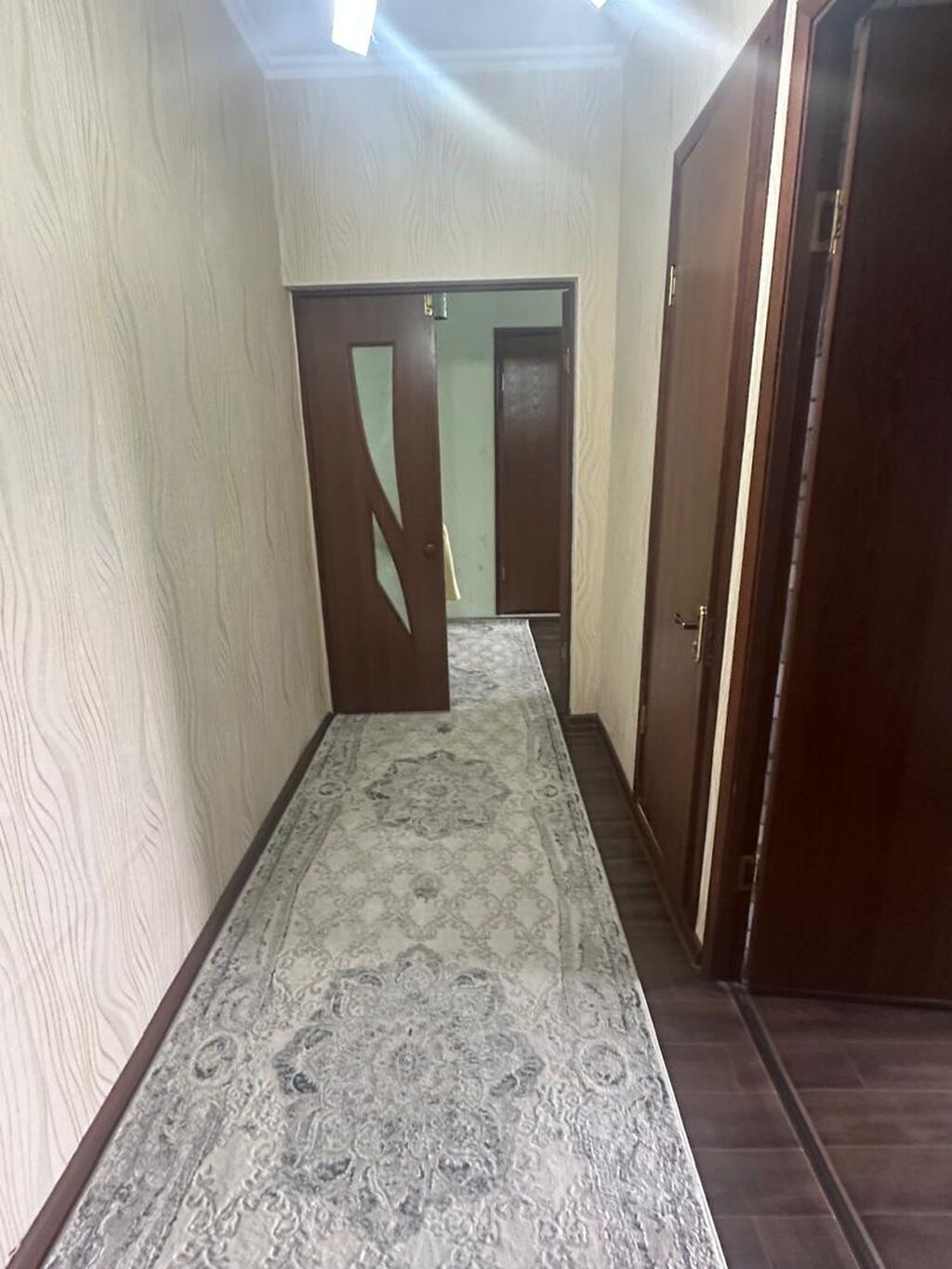 2 комнаты, 60 м², Аламедин-1 мкр 106 серия, 8 этаж, Евроремонт: фото 7