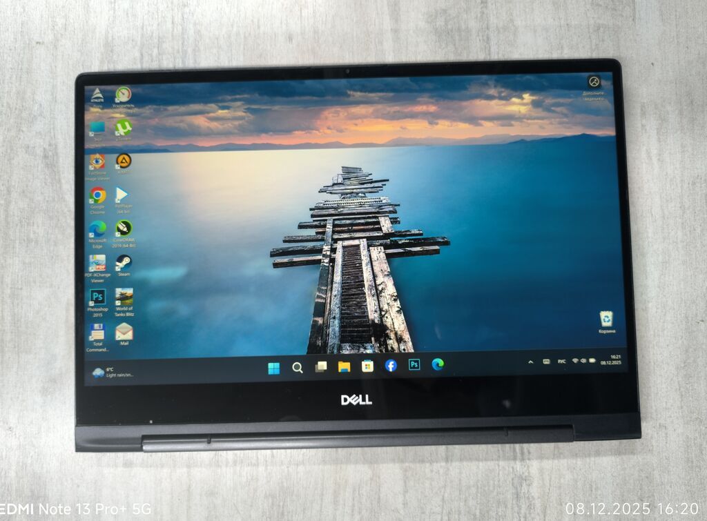 Dell Inspiron 15 7000 2в1. Сенсорный экран 4К, Отпечаток пальца. Можно: фото 2