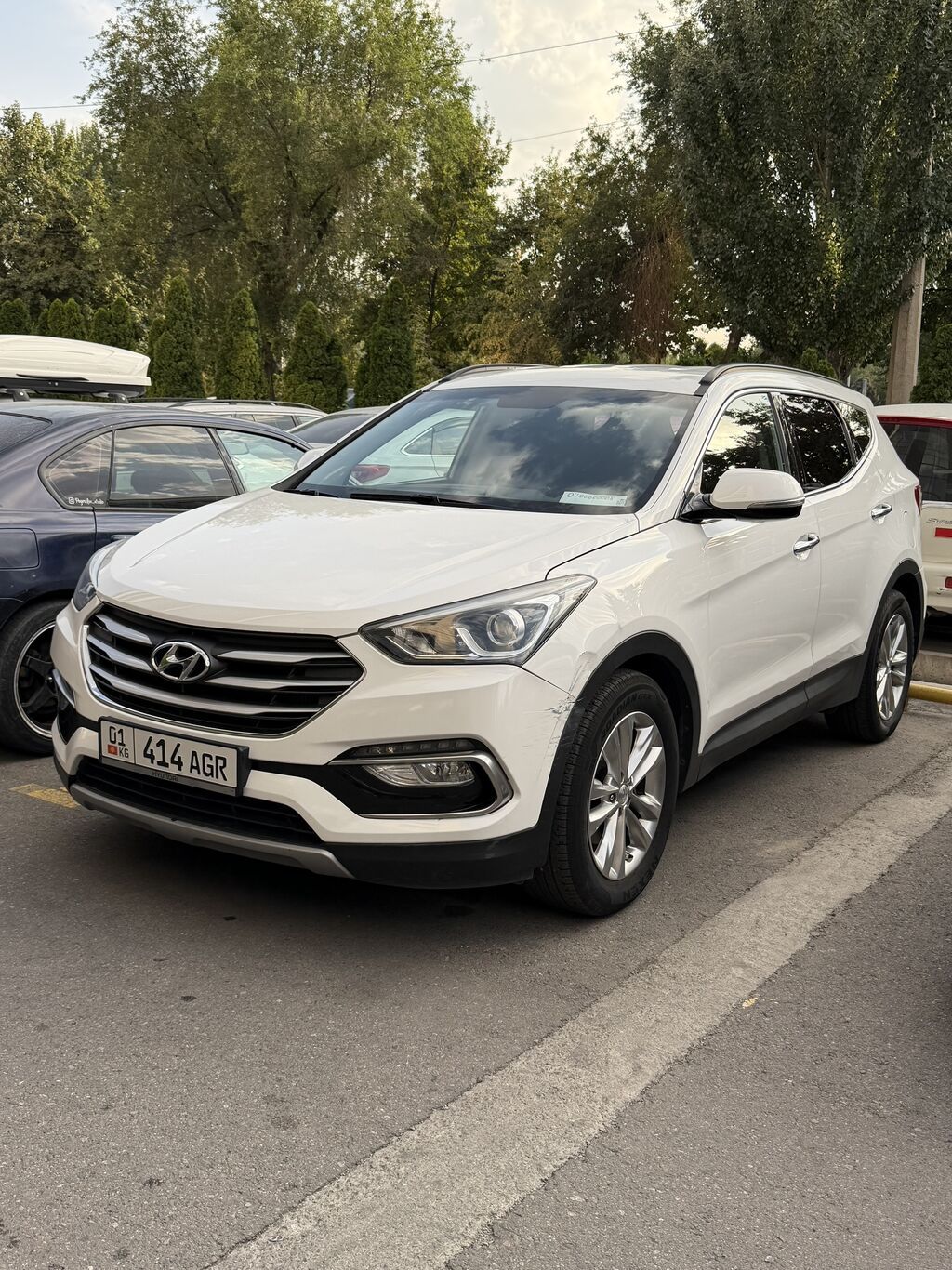 Hyundai Santa Fe: 2015 г., 2 л, Автомат, Дизель, Внедорожник: фото 1