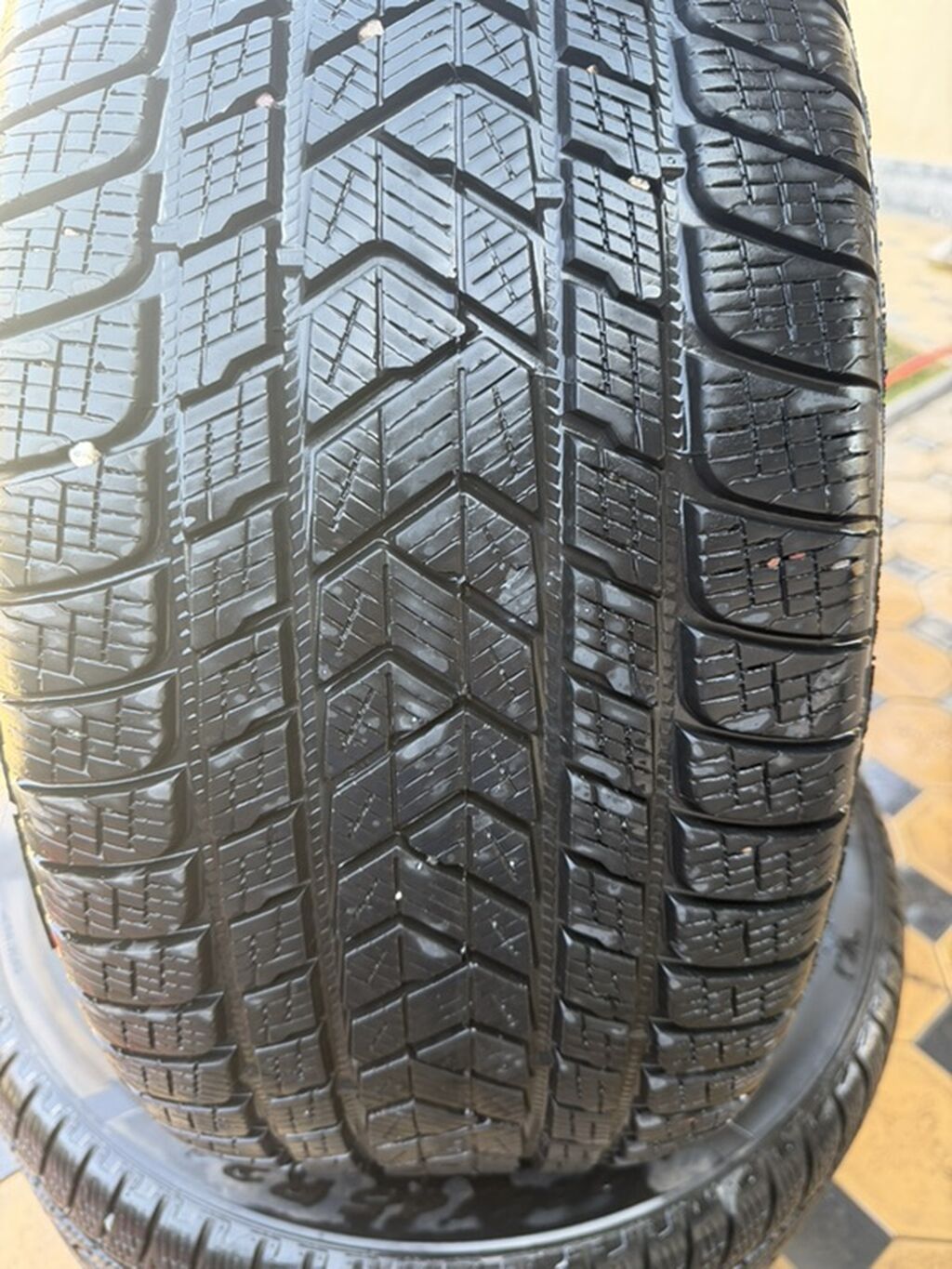 Шины 285 / 45 / R 21, Зима, Б/у, Комплект, Легковые, Италия, Pirelli: фото 5