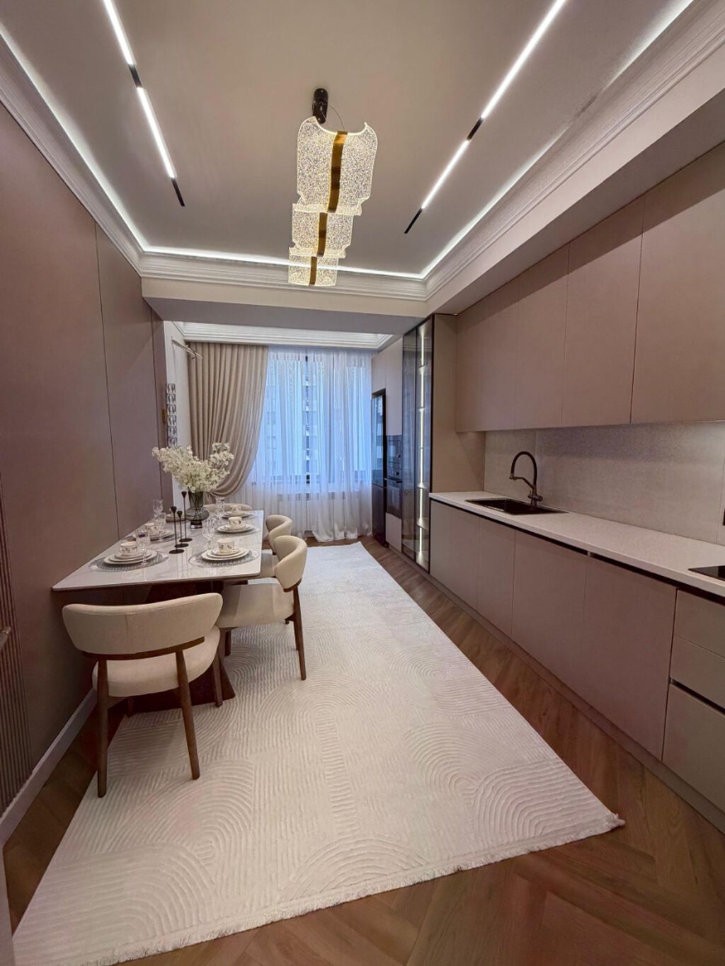 2 комнаты, 77 м², Элитка, 8 этаж, Евроремонт