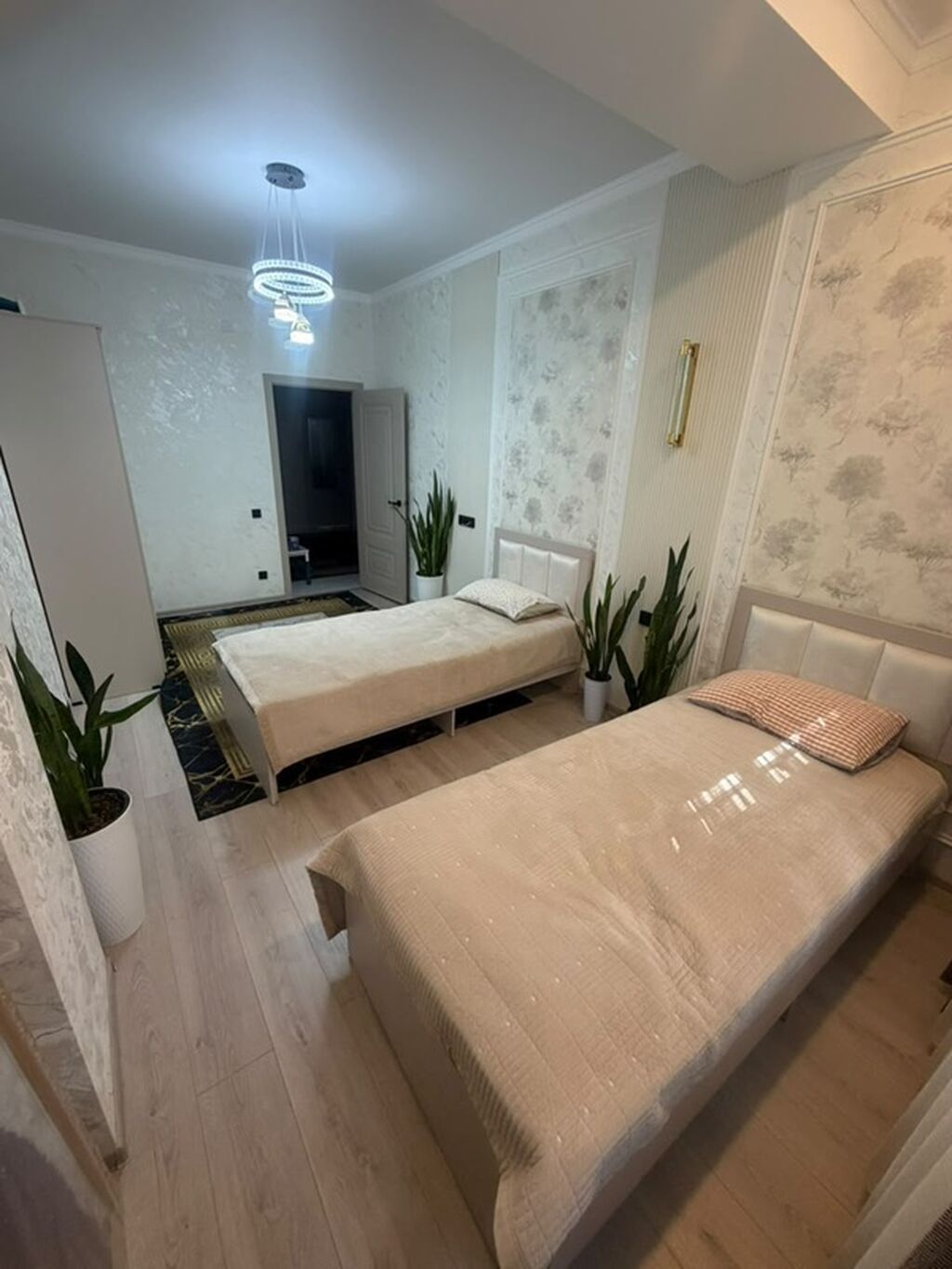 3 комнаты, 80 м², Аламедин-1 мкр Элитка, 1 этаж, Дизайнерский ремонт: фото 7