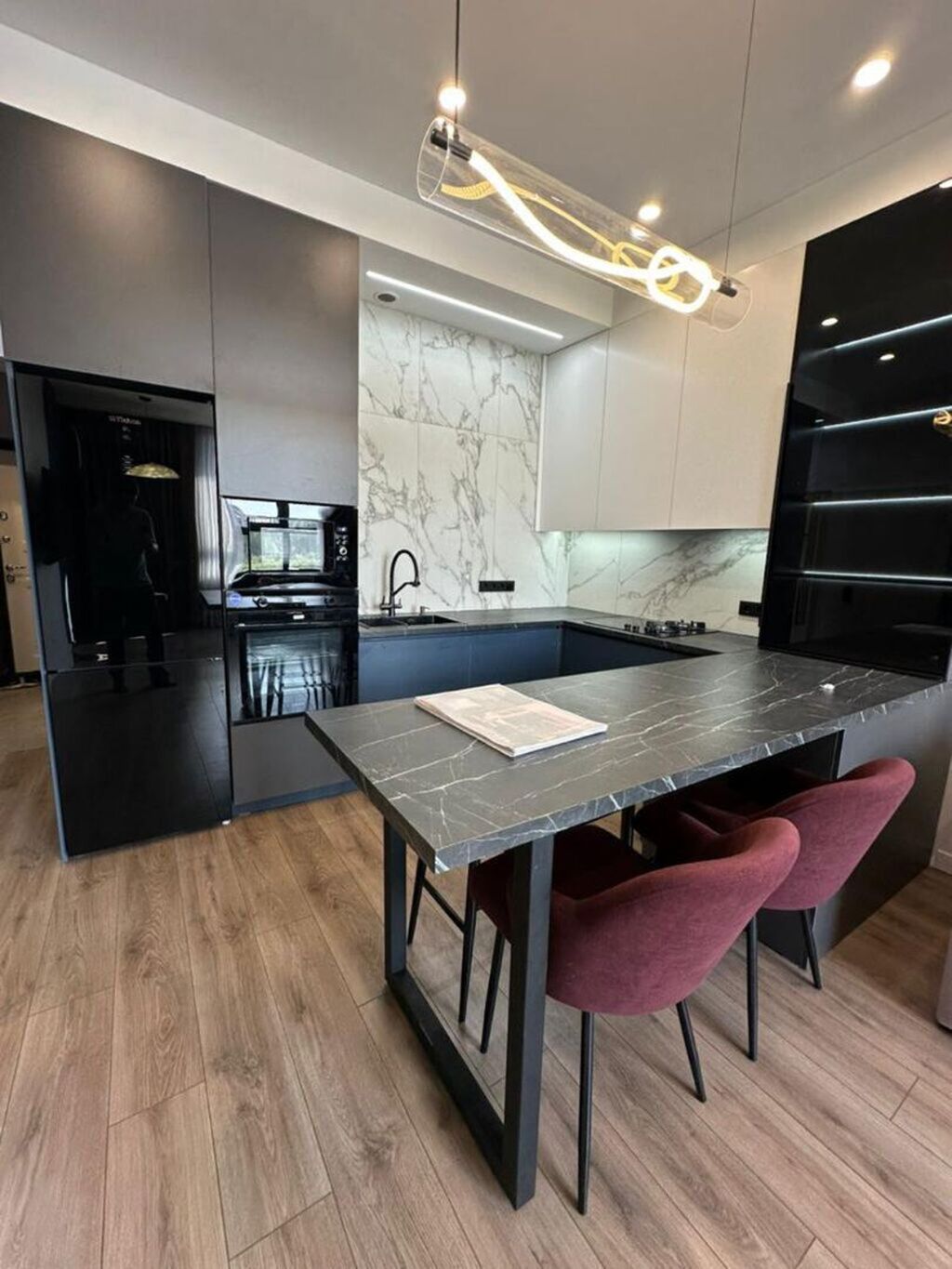 2 комнаты, 56 м², Асанбай мкр Элитка, 6 этаж, Евроремонт: фото 7