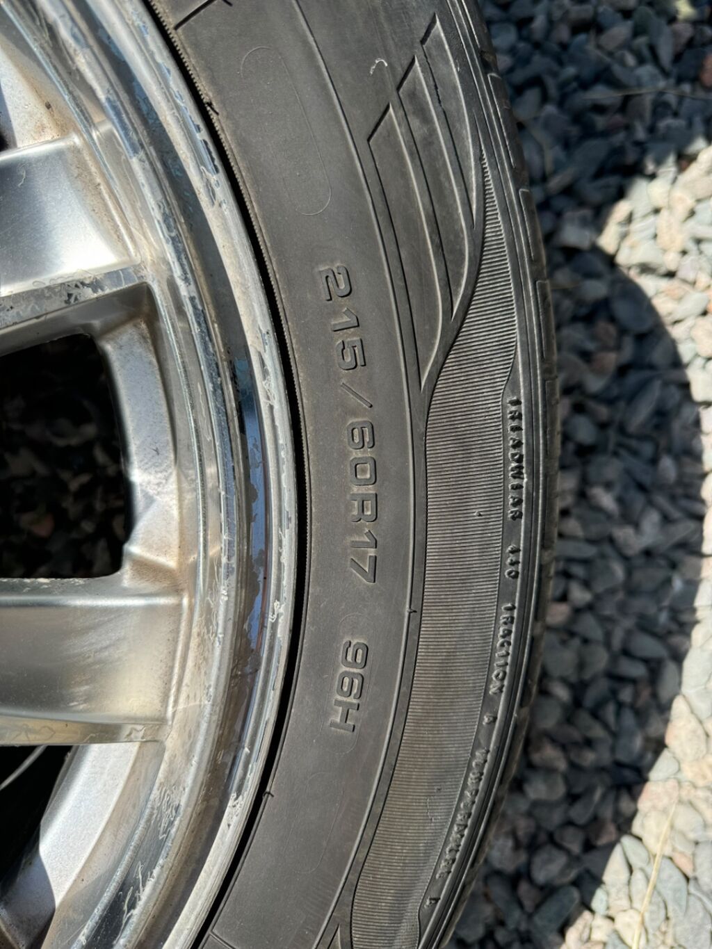 Колеса в сборе 215 / 60 / R 17, Лето, Б/у, Комплект, Легковые, Литые, отверстий - 5: фото 2