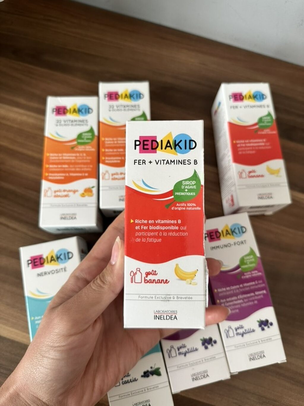 Набор детских сиропов PEDIAKID (Laboratoires Ineldea) на основе агавы: фото 3