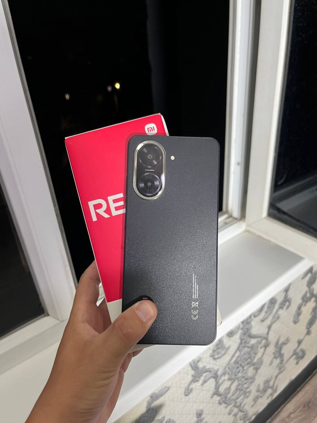 Redmi, Redmi A5, Б/у, 64 ГБ, цвет - Черный, 1 SIM, 2 SIM: фото 1