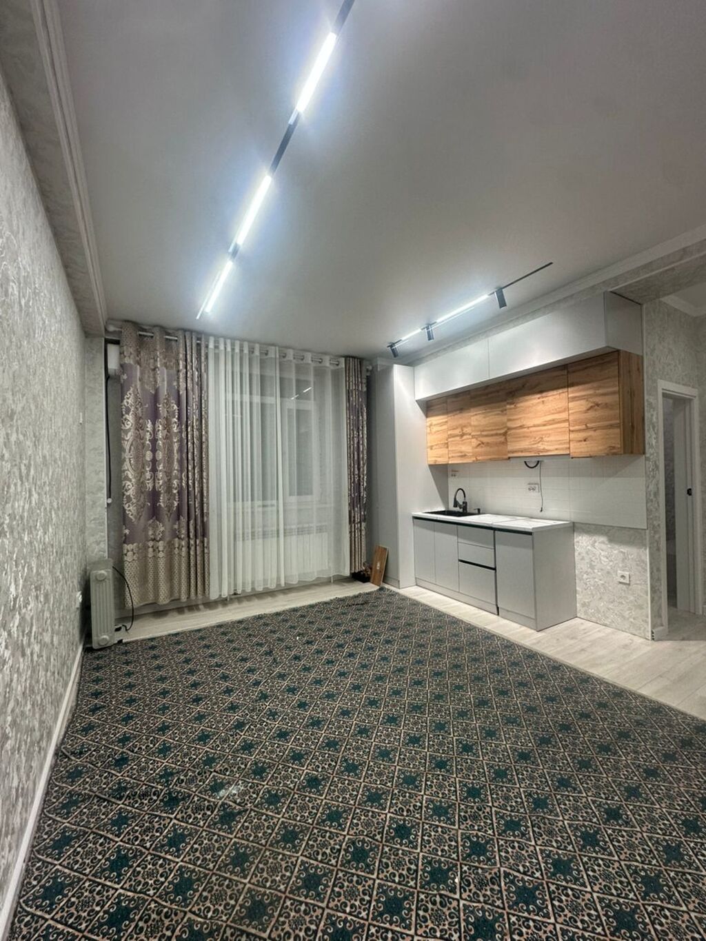 Продам 1-комн. квартиру, 38 м², Ак-Орго, 1 этаж: фото 8