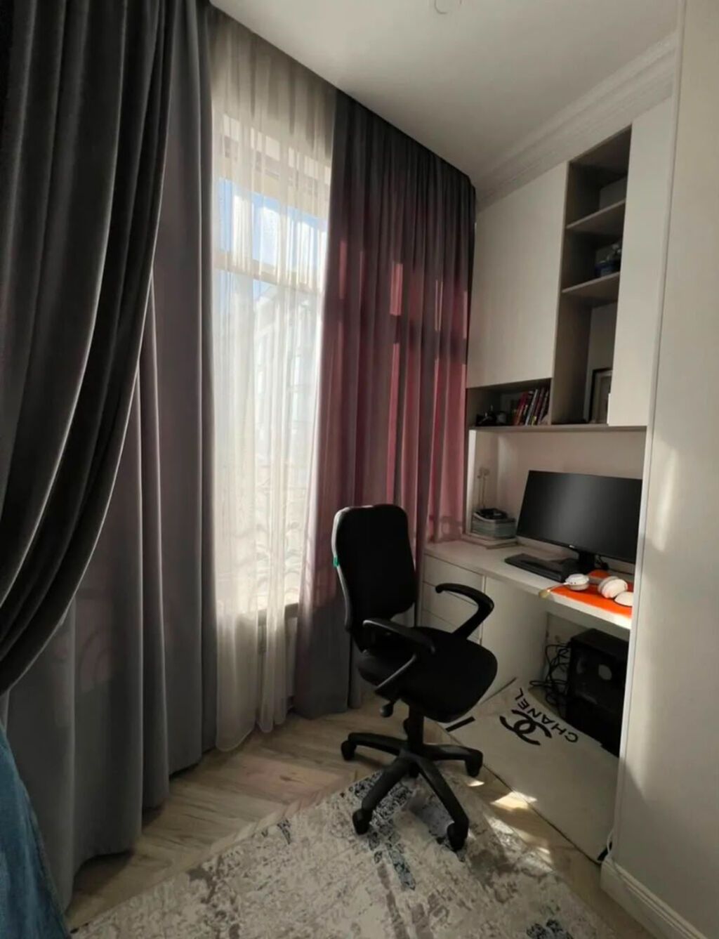 3 комнаты, 140 м², Золотой квадрат Элитка, 7 этаж, Дизайнерский ремонт: фото 5