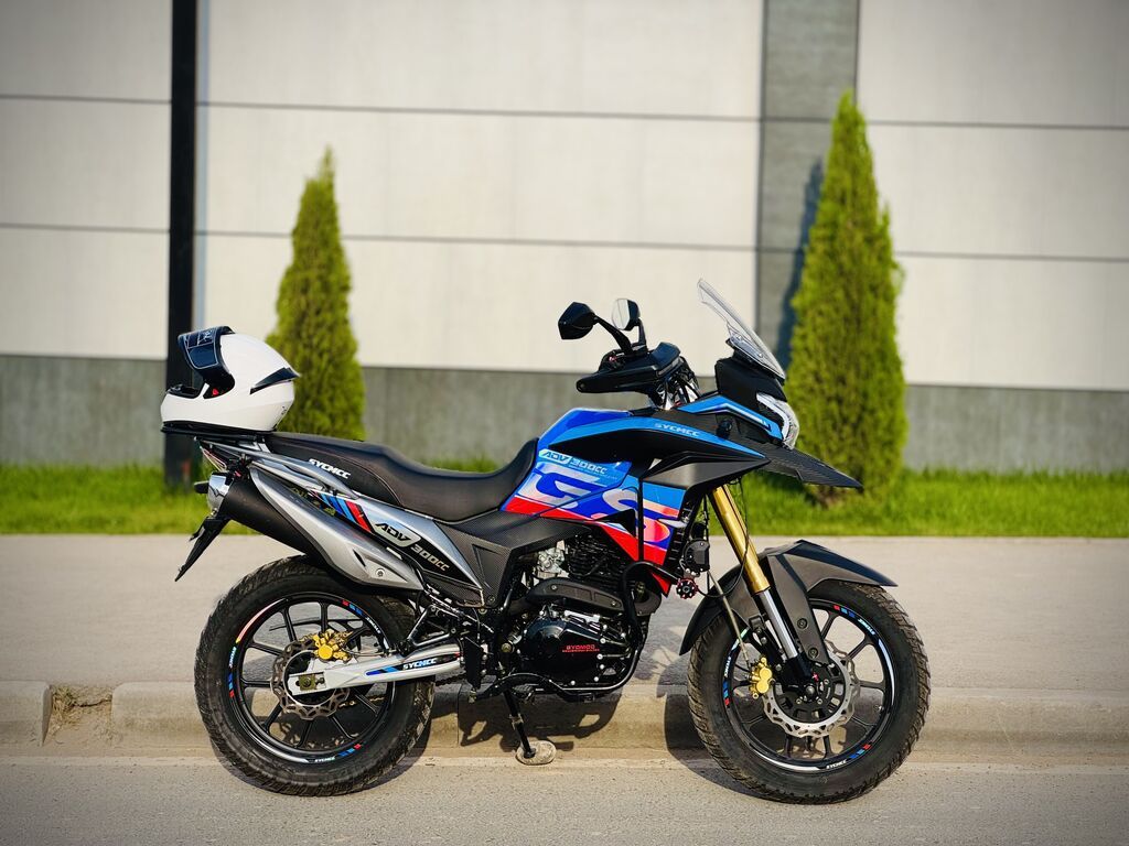 Мотоцикл SYCMCC ADV 300CC Турист Водяное охлаждение с радиатором: фото 5
