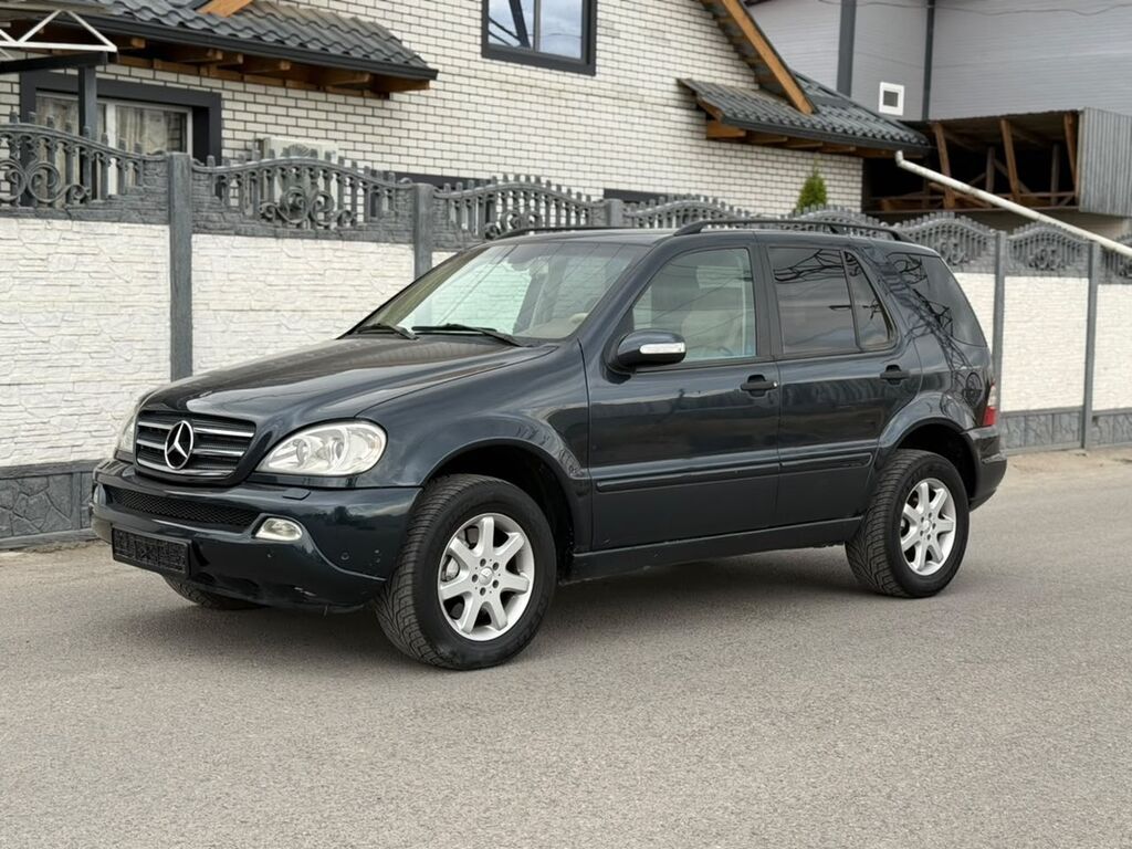 Mercedes-Benz ML-Class: 2003 г., 2.7 л, Автомат, Дизель, Внедорожник: фото 3