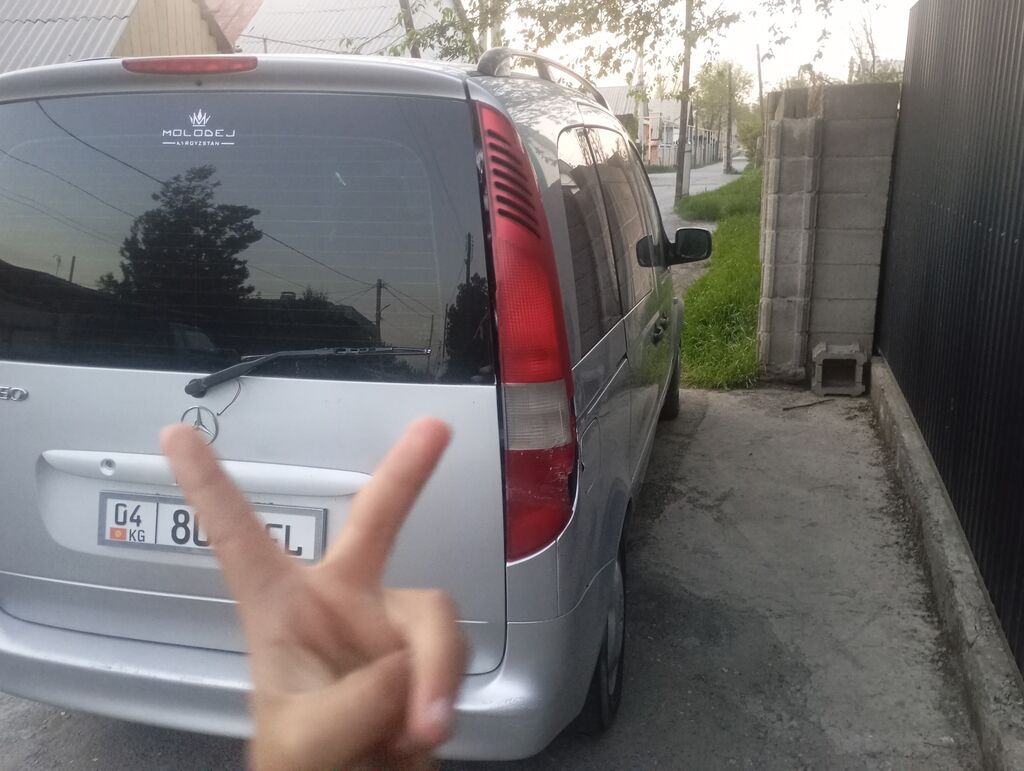 Mercedes-Benz Vaneo: 2002 г., 1.6 л, Бензин, Минивэн: фото 3