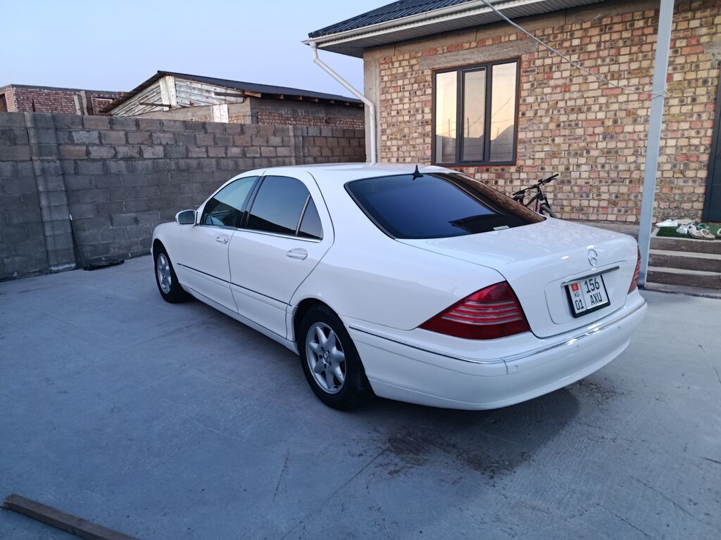 Mercedes-Benz S-Class: 2002 г., 5 л, Автомат, Бензин, Седан: фото 2
