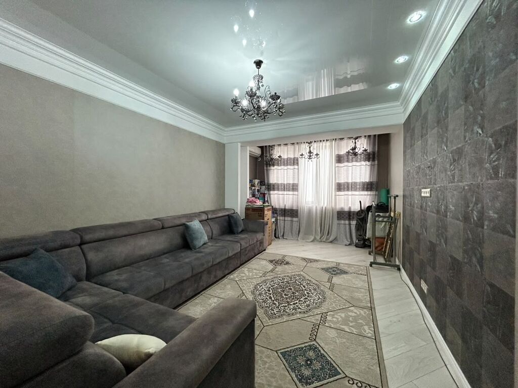 2 комнаты, 73 м², Нижний Джал (Джал-23) Элитка, 3 этаж, Дизайнерский ремонт: фото 1