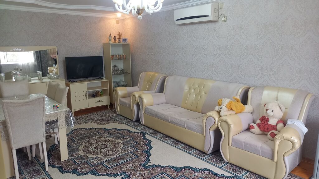 5 otaqlı, 61 kv. m, Kredit yoxdur, Yeni təmirli
