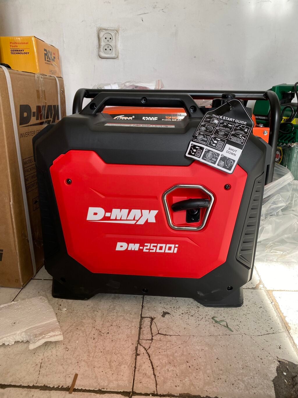 Бензиновый Генератор D MAX 2 кВт Бесшумный Гарантия на сервис 12: фото 2