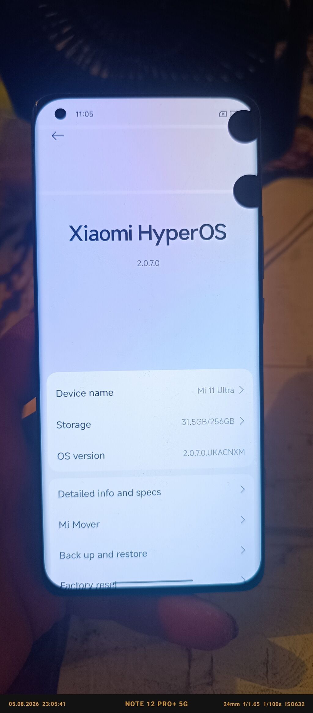 Смартфон Xiaomi Mi 11 Ultra иштеши жакшы камерасы 0.5 иштебейт и: фото 2