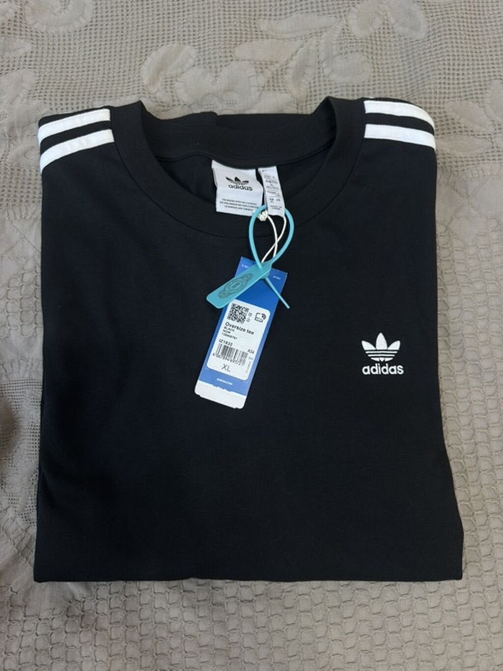Мужская футболка, XL, Adidas, Новый, цвет - Черный, Платная доставка: фото 5