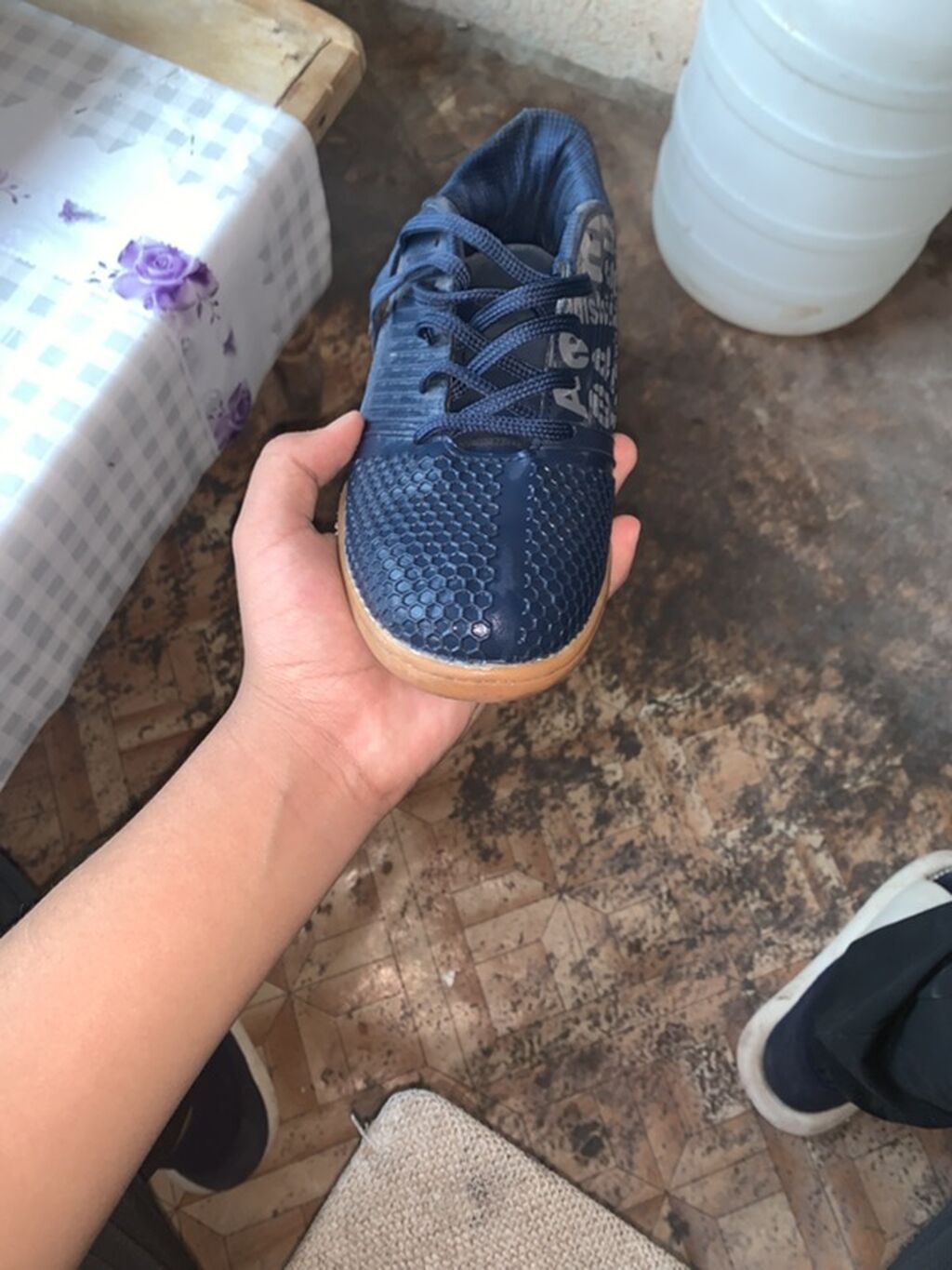 Мужские кроссовки, 37.5, 38, Adidas, Новый, цвет - Синий: фото 1