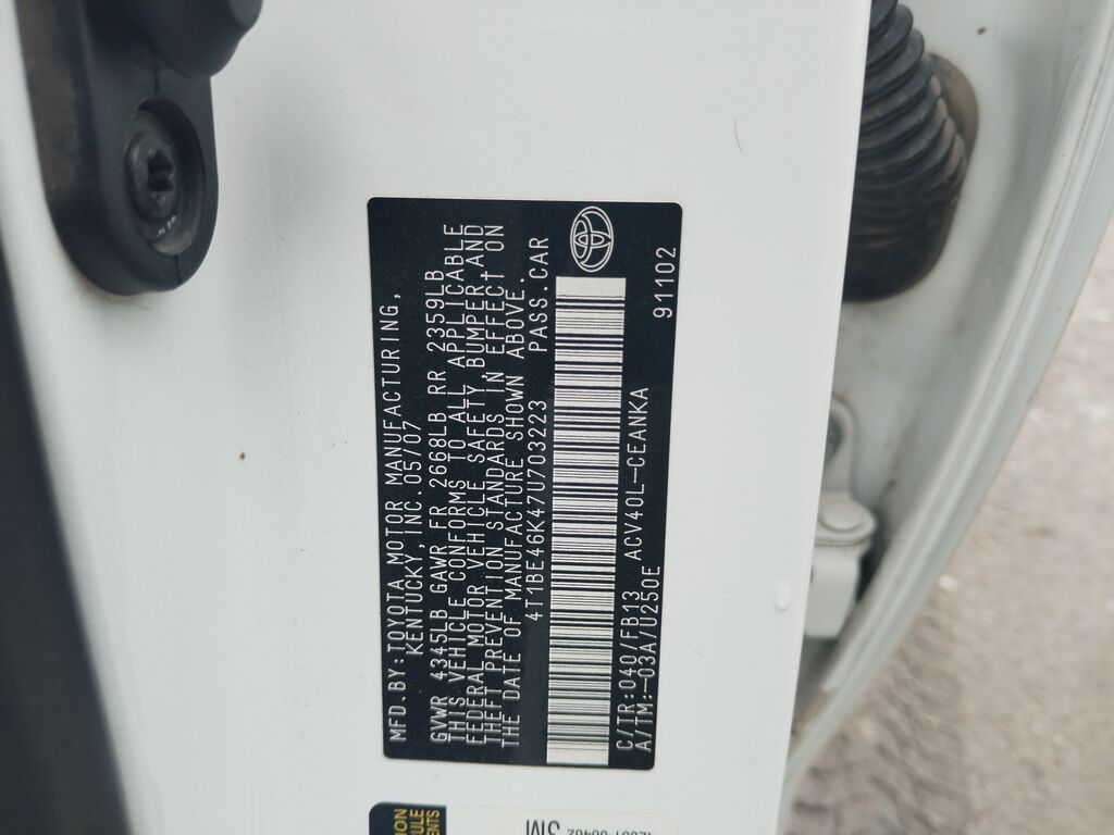 Toyota Camry: 2008 г., 2.4 л, Автомат, Бензин, Седан: фото 6