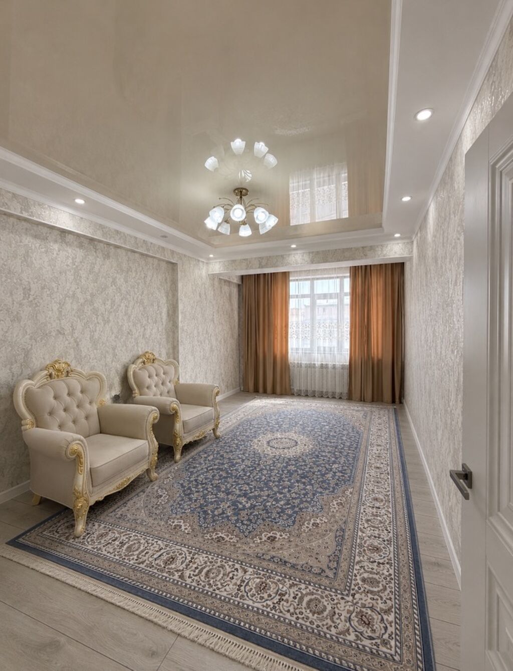 2 комнаты, 74 м², Верхний Джал 9 этаж, Свежий ремонт: фото 4