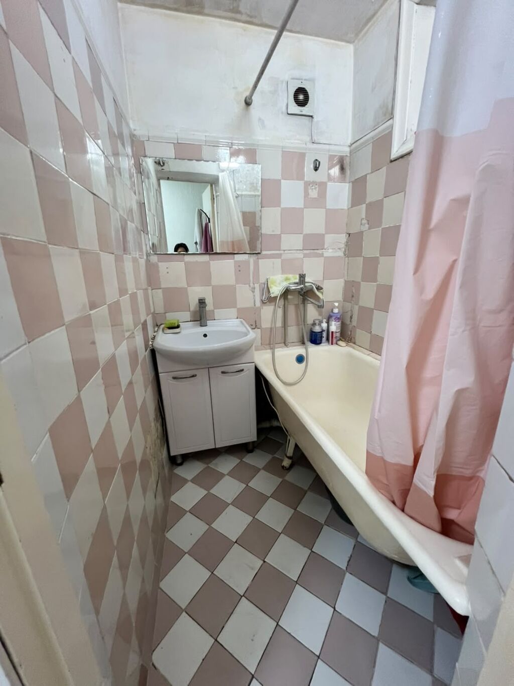 2 комнаты, 47 м², ул. Орозбекова / Жибек Жолу Индивидуалка, 5 этаж, Косметический ремонт: фото 7