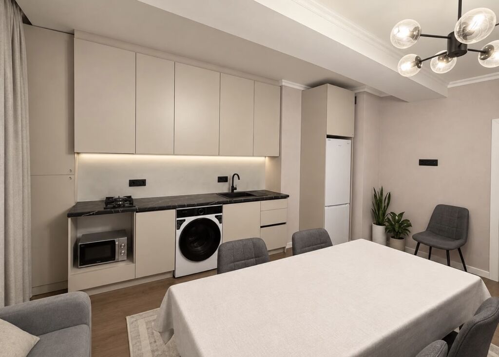 2 комнаты, 55 м², Восток-5 мкр Элитка, 12 этаж, Дизайнерский ремонт: фото 2
