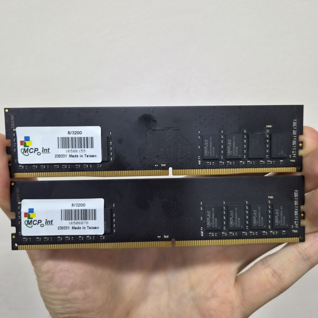 Оперативная память (RAM) для ПК, Новый, 16 ГБ, DDR4, 3200 МГц: фото 1