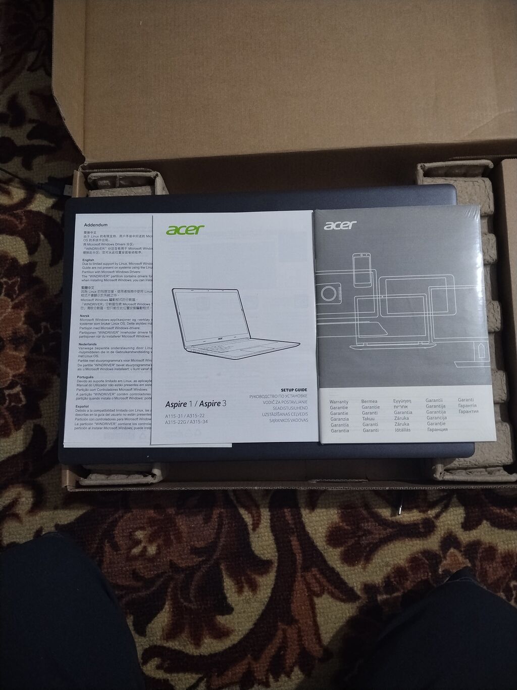 Acer Aspire 3 (серия A315) - Экран 15.6" с тонкими рамками, матовое: фото 7