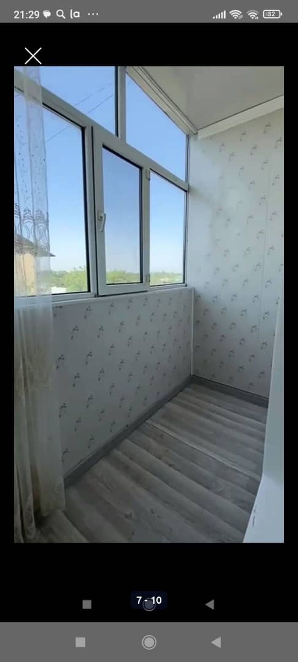 1 комната, 30 м², Аламедин-1 мкр 104 серия, 4 этаж, Свежий ремонт: фото 7