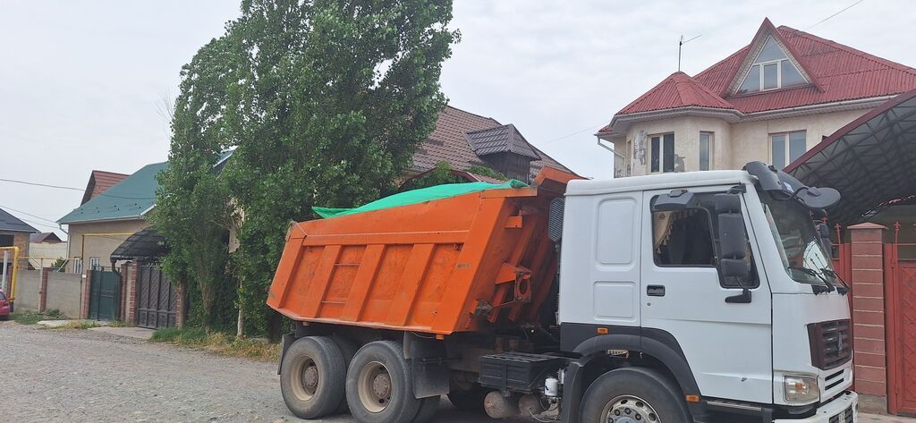 Услуги Самосвала 15т доставка по городу Песок Отсев Смесь Щебень: фото 5