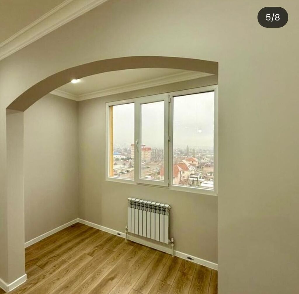 1 комната, 45 м², Ынтымак ж/м 106 серия улучшенная, 8 этаж, Евроремонт: фото 2
