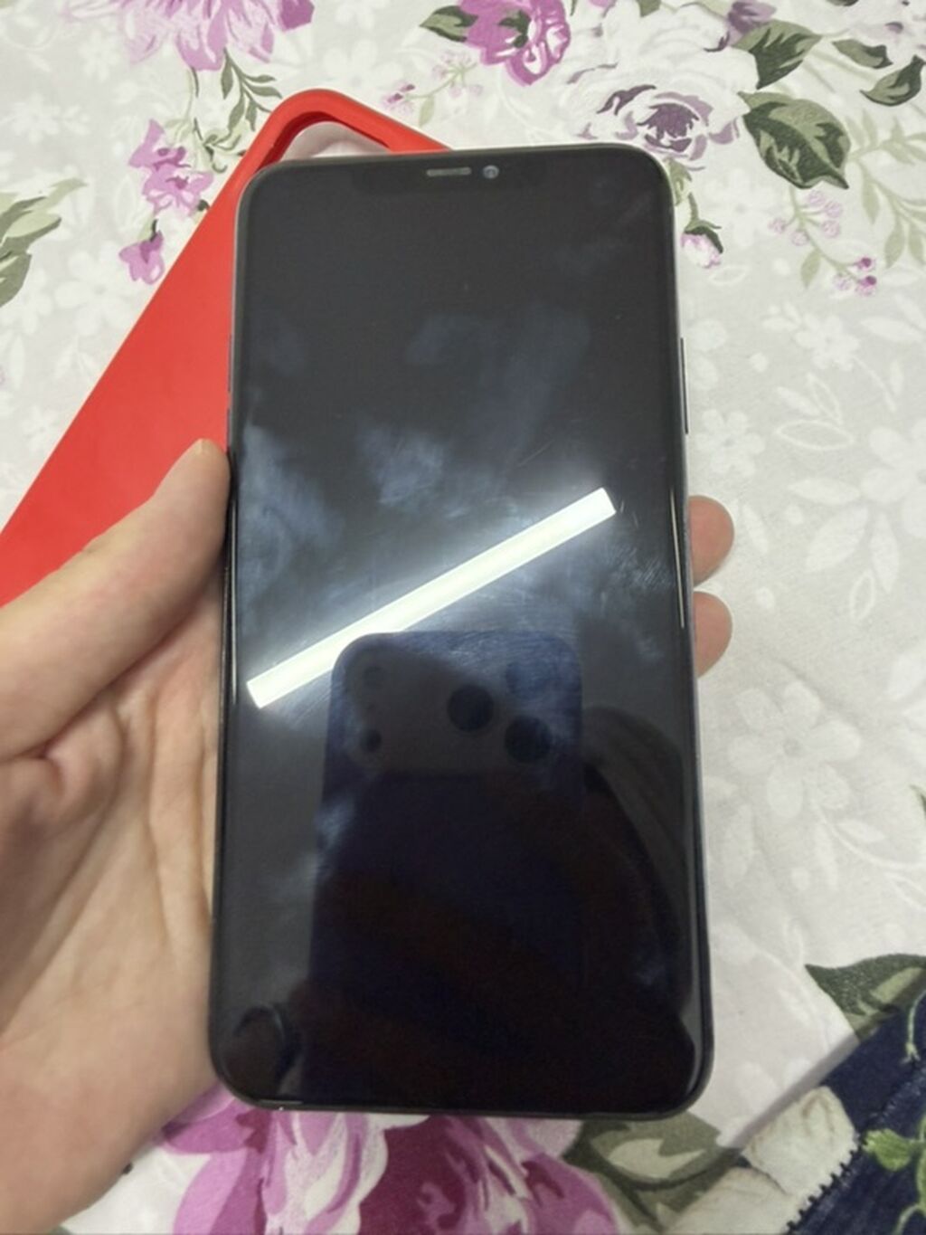 IPhone 11 Pro Max, Б/у, 256 ГБ, Matte Midnight Green, Зарядное устройство: фото 2