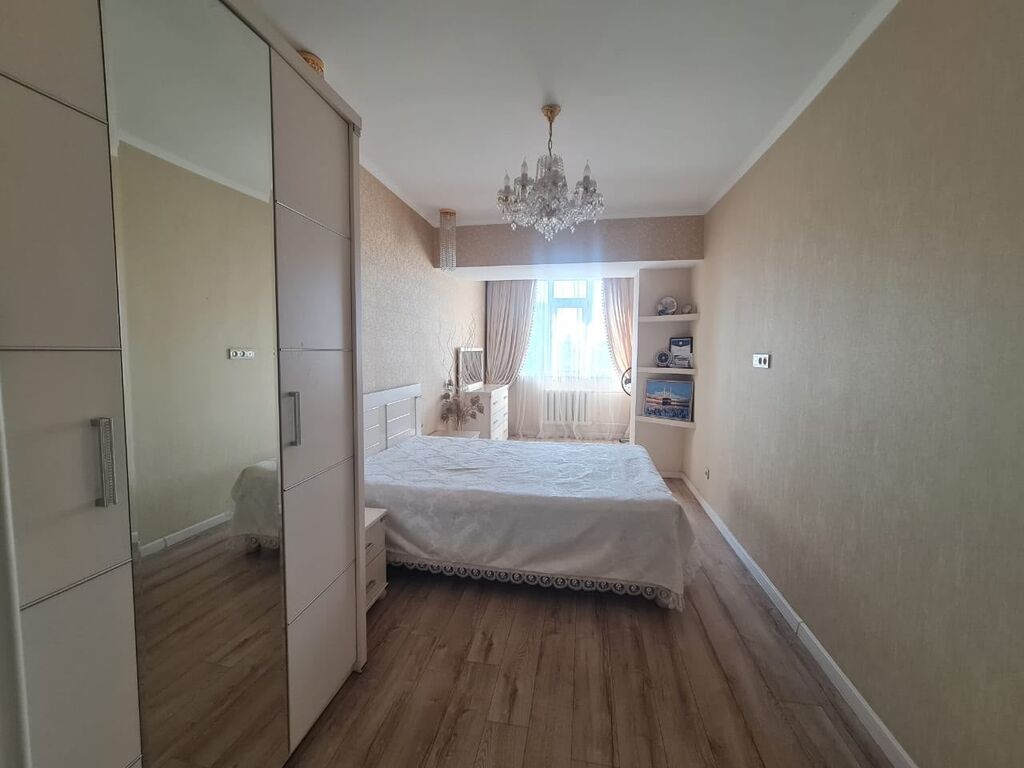 4 комнаты, 136 м², Дордой Плаза ТРЦ Индивидуалка, 5 этаж, Дизайнерский ремонт: фото 7