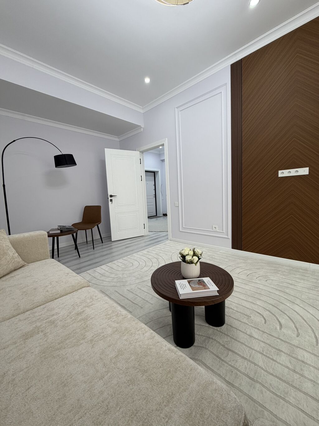 1 комната, 53 м², Асанбай мкр Элитка, 7 этаж, Дизайнерский ремонт: фото 2