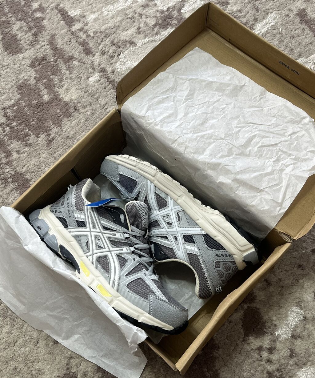 Мужские кроссовки, 38, Asics, Новый, цвет - Белый, Самовывоз: фото 7