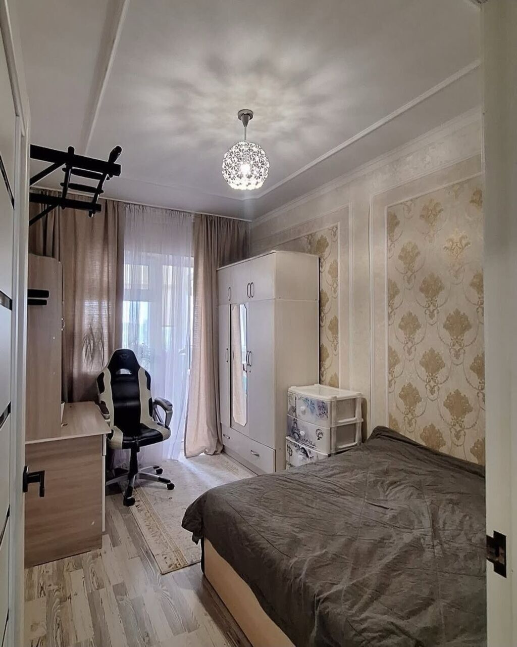 3 комнаты, 70 м², 7 мкр 105 серия, 9 этаж, Евроремонт: фото 4