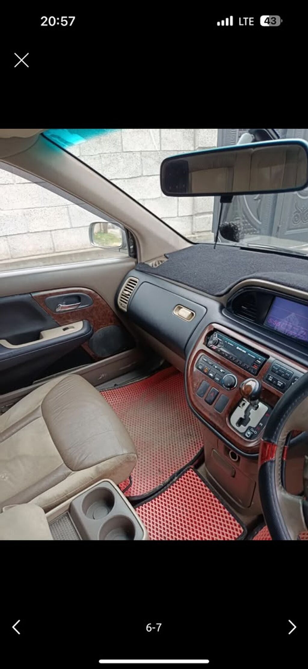 Honda Odyssey: 2001 г., 2.3 л, Автомат, Бензин, Универсал: фото 4