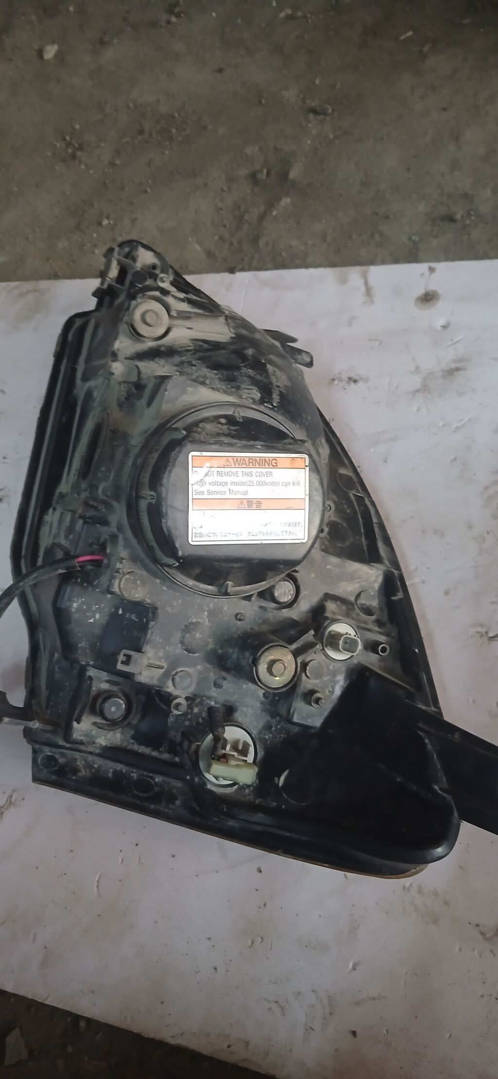 Передняя правая фара Honda 2002 г., Б/у, Оригинал, Япония: фото 3