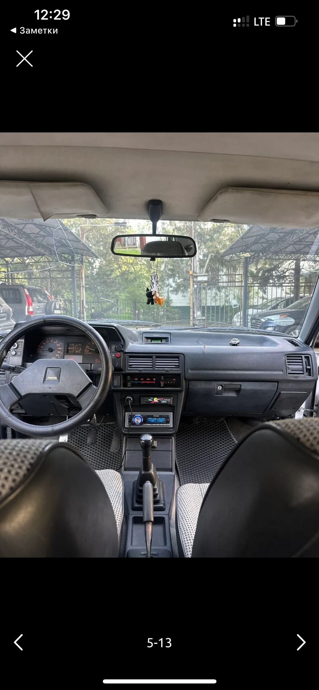 Mazda 323: 1987 г., 1.5 л, Механика, Бензин, Хэтчбэк — фото 4