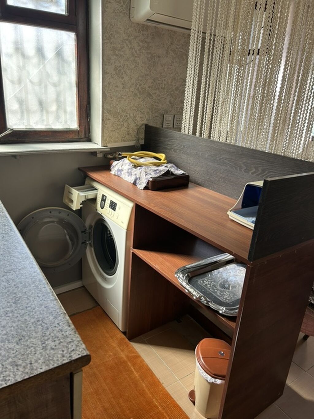 1 otaqlı kiçik ev – mətbəx, sanitar qovşağı və isitmə sistemi ilə -